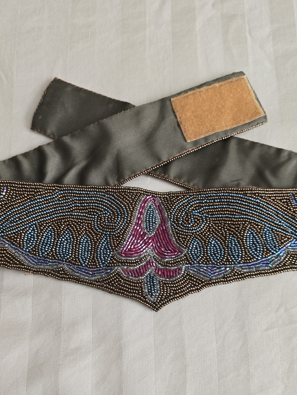 Vintage Beaded Belt